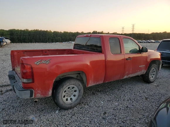2011 GMC Sierra 1500 Work Truck with VIN 1GTR2TE39BZ162634, listed as a Copart auction lot 87720405 with 0 mi miles and Salvage Title. Bid and sale history available at carsss.com. Image 3.