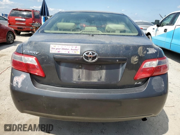 2007 Toyota Camry CE with VIN 4T1BE46K47U077575, listed as a Copart auction lot 52401825 with 302,551 mi miles and Salvage Title. Bid and sale history available at carsss.com. Image 6.