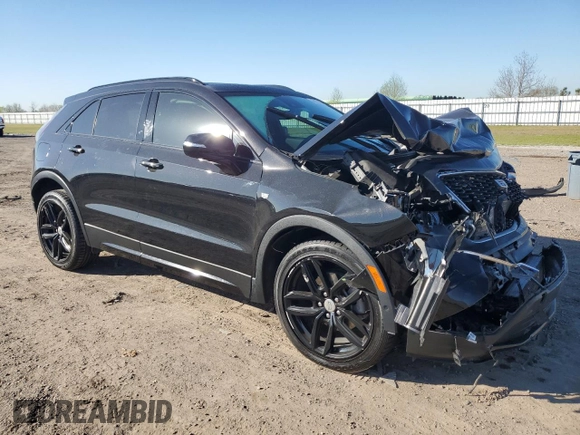 2020 Cadillac XT4 FWD Sport with VIN 1GYFZER42LF060280, listed as a Copart auction lot 48710445 with 69,964 mi miles and Salvage title. Bid and sale history available at DreamBid. Image 4.