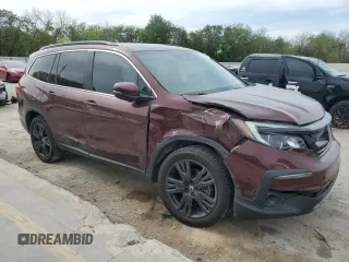 2022 Honda Pilot Special Edition with VIN 5FNYF6H26NB084442, listed as a Copart auction lot 52899755 with 53,627 mi miles and Salvage Title. Bid and sale history available at carsss.com. Image 4.