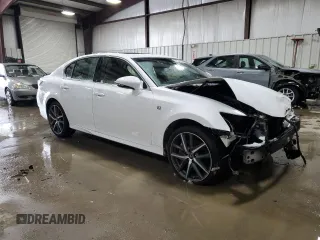 2017 Lexus GS with VIN JTHCZ1BL7HA005653, listed as a Copart auction lot 87304874 with 55,244 mi miles and Salvage Title. Bid and sale history available at carsss.com. Image 4.