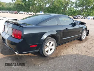 2007 Ford Mustang GT Deluxe with VIN 1ZVFT82H375246120, listed as a IAAI auction lot 42402065 with 160,902 mi miles and . Bid and sale history available at DreamBid. Image 4.