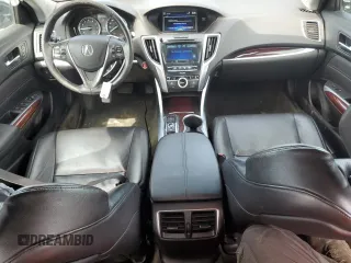 2015 Acura TLX Advance with VIN 19UUB2F70FA013265, listed as a Copart auction lot 54374955 with 162,398 mi miles and Salvage title. Bid and sale history available at DreamBid. Image 8.