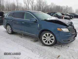 2016 Lincoln MKT EcoBoost with VIN 2LMHJ5AT0GBL01382, listed as a Copart auction lot 42031065 with 108,232 mi miles and Clean Title. Bid and sale history available at DreamBid. Image 4.