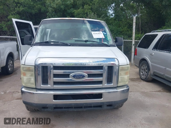 2008 Ford Econoline Passenger XL with VIN 1FBSS31L28DA91262, listed as a IAAI auction lot 42563033 with 191,590 mi miles and . Bid and sale history available at DreamBid. Image 12.