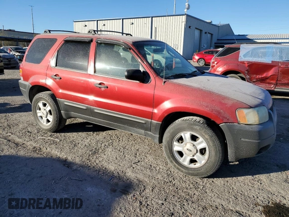 2003 Ford Escape XLT Popular with VIN 1FMCU03163KB00632, listed as a Copart auction lot 87512725 with 268,401 mi miles and Salvage Title. Bid and sale history available at carsss.com. Image 4.