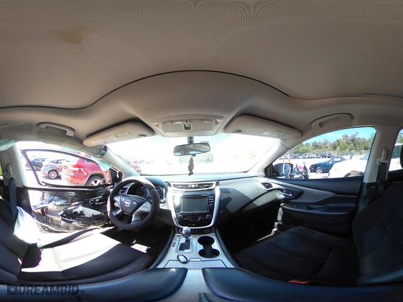 2015 Nissan Murano SL with VIN 5N1AZ2MG1FN281343, listed as a IAAI auction lot 41964042 with 127,146 mi miles. Bid and sale history available at carsss.com. Image 18.