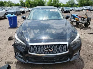 2015 Infiniti Q50 z VIN JN1BV7AR7FM421993, wystawiony jako Copart lot #60709065 z przebiegiem Nie podano mil oraz Szkoda całkowita • Salvage title. Historia ofert i sprzedaży dostępna na DreamBid. Obrazek 5.
