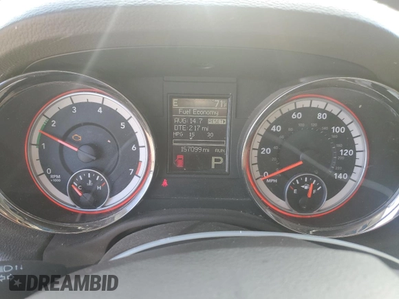 2013 Dodge Durango SXT z VIN 1C4RDHAG3DC688943, wystawiony jako Copart lot #55654395 z przebiegiem 157 099 mil mil oraz Szkoda całkowita • Salvage title. Historia ofert i sprzedaży dostępna na DreamBid. Obrazek 9.