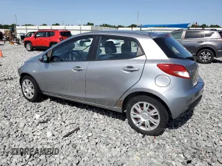 2012 Mazda 2 Sport with VIN JM1DE1KY8C0139339, listed as a Copart auction lot 54540565 with 63,380 mi miles and Salvage Title. Bid and sale history available at carsss.com. Image 2.