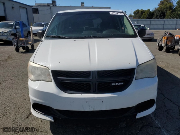 2014 Ram Cargo Van Tradesman with VIN 2C4JRGAG9ER250350, listed as a Copart auction lot 47796245 with 225,062 mi miles and Salvage Title. Bid and sale history available at carsss.com. Image 5.
