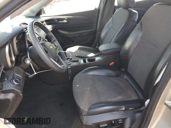 2015 Chevrolet Malibu LT with VIN 1G11C5SL7FF110641, listed as a Copart auction lot 50802565 with 130,121 mi miles and Non Repairable. Bid and sale history available at DreamBid. Image 7.