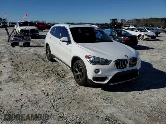 2019 BMW X1 sDrive28i with VIN WBXHU7C5XK5N42562, listed as a Copart auction lot 36300403 with 55,782 mi miles. Bid and sale history available at carsss.com. Image 12.