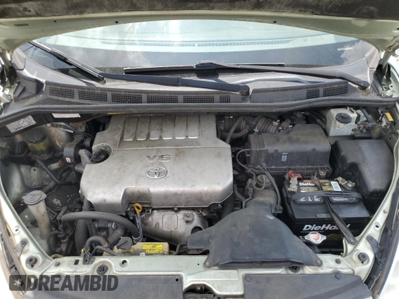 2008 Toyota Sienna XLE with VIN 5TDZK22C48S167135, listed as a Copart auction lot 59515575 with 251,580 mi miles and Salvage title. Bid and sale history available at DreamBid. Image 12.