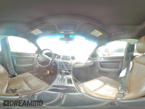 2013 Lincoln MKS with VIN 1LNHL9DKXDG601256, listed as a Copart auction lot 51078365 with 210,644 mi miles and Salvage Title. Bid and sale history available at carsss.com. Image 12.