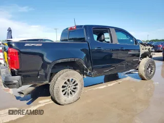 2019 Chevrolet Colorado 4WD ZR2 with VIN 1GCPTEE16K1152138, listed as a Copart auction lot 60073095 with 122,116 mi miles and Salvage title. Bid and sale history available at DreamBid. Image 3.
