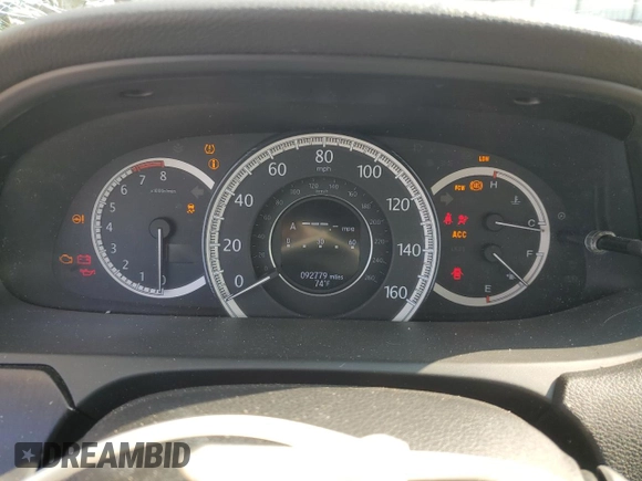 2015 Honda Accord Touring with VIN 1HGCR3F97FA028912, listed as a Copart auction lot 59334845 with 92,779 mi miles and Salvage title. Bid and sale history available at DreamBid. Image 9.