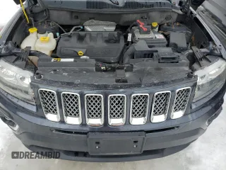 2015 Jeep Compass Latitude with VIN 1C4NJDEB2FD293082, listed as a Copart auction lot 45030955 with 147,275 mi miles and Salvage Title. Bid and sale history available at carsss.com. Image 12.