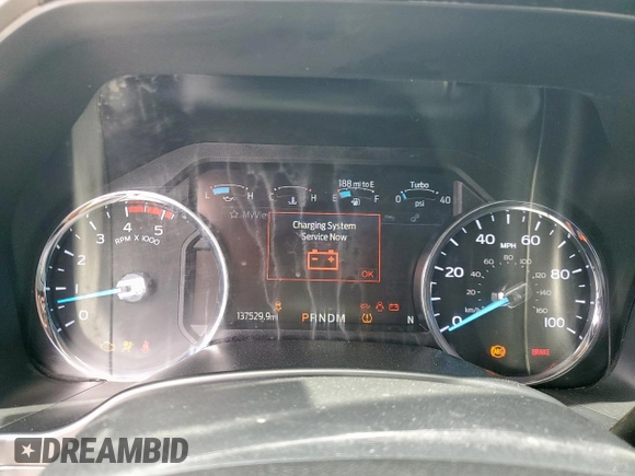 2020 Ford F-350 XL с VIN 1FT8W3BT3LED48506, выставлен на аукционе Copart как лот 57280795 с пробегом 137 529 миль миль и Списание • Salvage title. История ставок и продаж доступна на DreamBid. Изображение 9.
