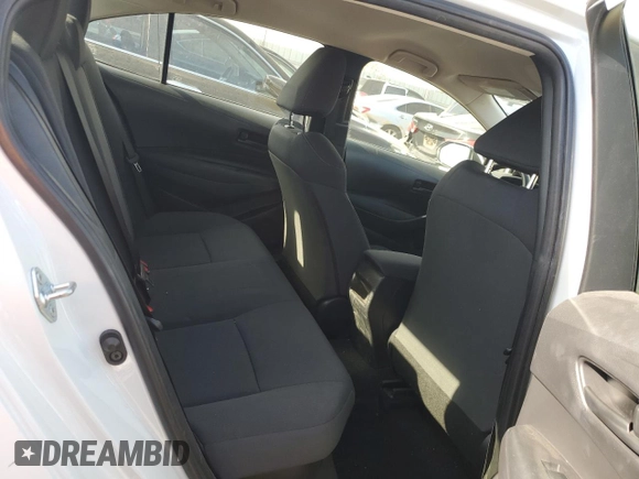 2022 Toyota Corolla Hybrid LE with VIN JTDEAMDE4NJ042155, listed as a Copart auction lot 53845215 with 28,254 mi miles and Salvage Title. Bid and sale history available at carsss.com. Image 11.
