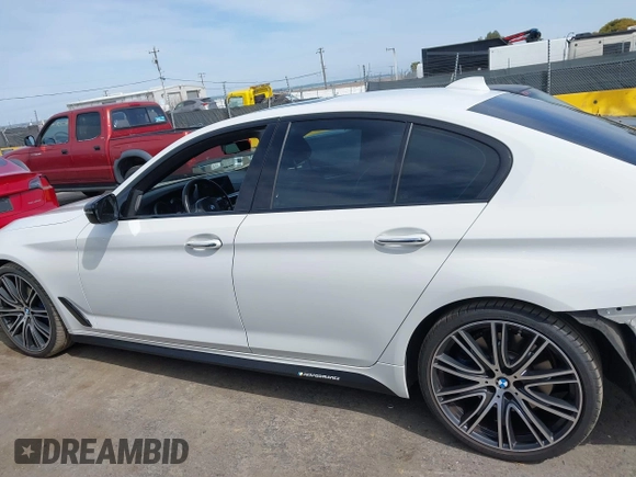 2017 BMW 5 Series 540i with VIN WBAJE5C33HG914686, listed as a IAAI auction lot 41755426 with 62,396 mi miles and . Bid and sale history available at carsss.com. Image 15.