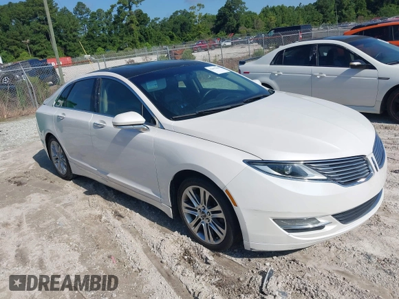 2015 Lincoln MKZ with VIN 3LN6L2G91FR606753, listed as a IAAI auction lot 42693490 with Not provided miles and . Bid and sale history available at DreamBid. Image 1.