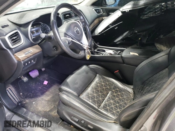 2016 Nissan Maxima Platinum with VIN 1N4AA6AP1GC427122, listed as a Copart auction lot 58720715 with 159,045 mi miles and Salvage title. Bid and sale history available at DreamBid. Image 7.