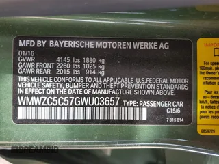 2016 MINI Countryman S с VIN WMWZC5C57GWU03657, выставлен на аукционе Copart как лот 50445585 с пробегом 61 661 миль миль и Списание • Salvage title. История ставок и продаж доступна на DreamBid. Изображение 15.