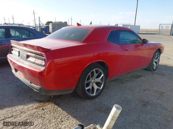 2015 Dodge Challenger SXT Plus with VIN 2C3CDZBG7FH758894, listed as a IAAI auction lot 41746046 with 141,370 mi miles. Bid and sale history available at carsss.com. Image 4.
