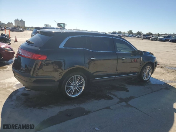 2018 Lincoln MKT Reserve with VIN 2LMHJ5AT5JBL02051, listed as a Copart auction lot 81696134 with NaN miles and Salvage Title. Bid and sale history available at carsss.com. Image 3.