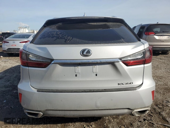 2017 Lexus RX 350 with VIN 2T2BZMCA0HC094520, listed as a Copart auction lot 48773665 with Not Provided miles and Salvage Title. Bid and sale history available at DreamBid. Image 6.