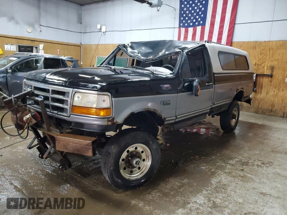 1997 Ford F-250 with VIN 1FTHF26G8VEB98855, listed as a Copart auction lot 53140545 with 193,820 mi miles and Clean Title. Bid and sale history available at DreamBid. Image 1.