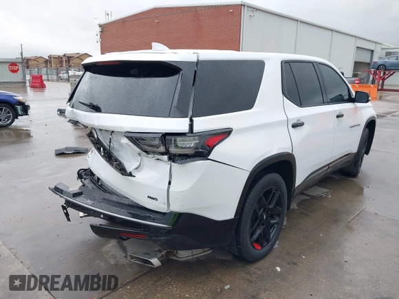 2020 Chevrolet Traverse Premier with VIN 1GNEVKKW2LJ259101, listed as a IAAI auction lot 41547343 with 52,140 mi miles. Bid and sale history available at carsss.com. Image 4.
