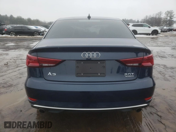 2017 Audi A3 Sedan Premium with VIN WAUB8GFF6H1009312, listed as a Copart auction lot 38437684 with 100,469 mi miles. Bid and sale history available at carsss.com. Image 6.