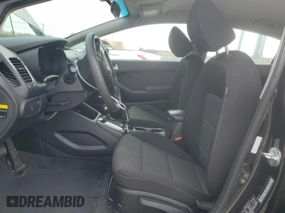 2018 Kia Forte LX with VIN 3KPFK4A76JE277865, listed as a Copart auction lot 49886365 with 57,536 mi miles and Salvage Title. Bid and sale history available at carsss.com. Image 7.