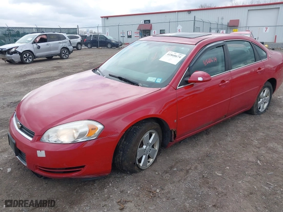 2008 Chevrolet Impala LT with VIN 2G1WT58N281341133, listed as a IAAI auction lot 41868674 with 94,178 mi miles. Bid and sale history available at carsss.com. Image 17.