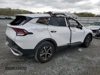 2024 Kia Sportage EX with VIN 5XYK33DF7RG184280, listed as a Copart auction lot 51072615 with 18,575 mi miles and Salvage Title. Bid and sale history available at carsss.com. Image 3.