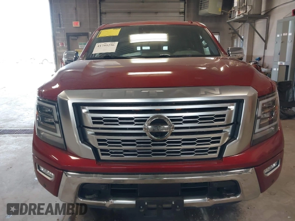 2021 Nissan Titan Pro-4X with VIN 1N6AA1ED9MN525986, listed as a IAAI auction lot 41795296 with 34,395 mi miles and . Bid and sale history available at DreamBid. Image 12.