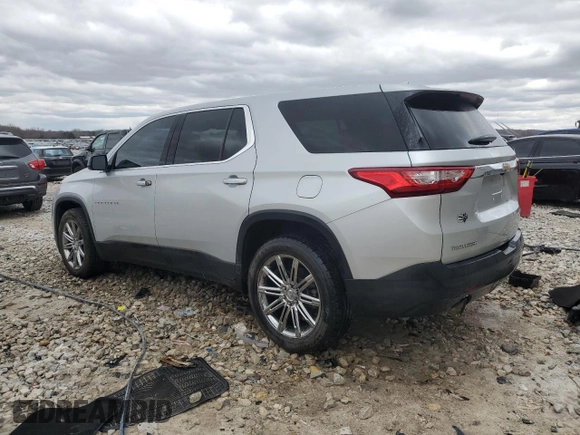 2020 Chevrolet Traverse LS with VIN 1GNERFKW7LJ101140, listed as a Copart auction lot 51999895 with 157,335 mi miles and Clean Title. Bid and sale history available at carsss.com. Image 2.