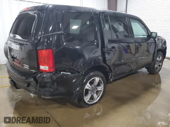 2015 Honda Pilot SE z VIN 5FNYF4H38FB048119, wystawiony jako Copart lot #55395945 z przebiegiem 92 589 mil mil oraz Szkoda całkowita • Salvage title. Historia ofert i sprzedaży dostępna na DreamBid. Obrazek 3.