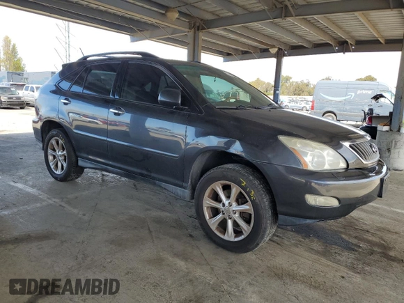 2009 Lexus RX 350 with VIN 2T2HK31U19C109128, listed as a Copart auction lot 52909855 with 109,063 mi miles and Salvage Title. Bid and sale history available at DreamBid. Image 4.