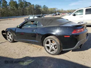 2015 Chevrolet Camaro LT with VIN 2G1FF3D37F9290503, listed as a Copart auction lot 49441745 with 138,244 mi miles and Salvage Title. Bid and sale history available at carsss.com. Image 2.