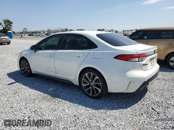 2021 Toyota Corolla SE with VIN JTDS4MCE3MJ071415, listed as a Copart auction lot 53368925 with 74,736 mi miles and Salvage Title. Bid and sale history available at carsss.com. Image 2.