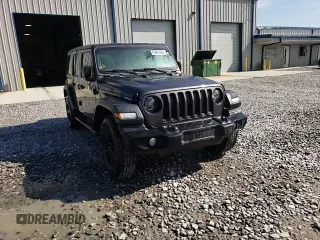2023 Jeep Wrangler Sport Altitude with VIN 1C4HJXDG0PW679789, listed as a Copart auction lot 65991094 with 13,503 mi miles and Salvage Title. Bid and sale history available at DreamBid. Image 12.
