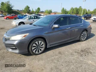 2017 Honda Accord Touring with VIN JHMCR6F75HC025348, listed as a Copart auction lot 59853295 with 256,467 mi miles and Salvage title. Bid and sale history available at DreamBid. Image 1.