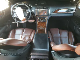 2017 Lincoln Continental Reserve with VIN 1LN6L9NP3H5618225, listed as a Copart auction lot 74815064 with 53,302 mi miles and Salvage Title. Bid and sale history available at carsss.com. Image 8.