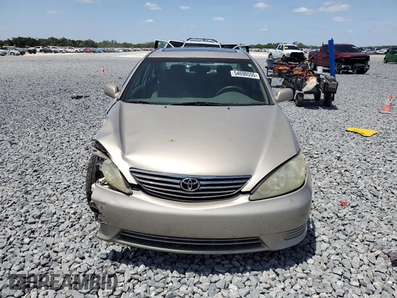 2005 Toyota Camry LE with VIN 4T1BF30K45U616418, listed as a Copart auction lot 54690555 with 127,898 mi miles and Salvage Title. Bid and sale history available at DreamBid. Image 5.