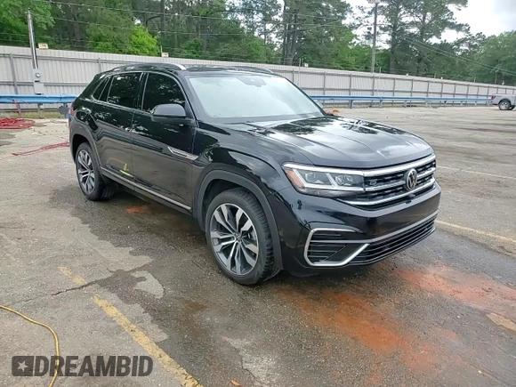 2023 Volkswagen Atlas SEL Premium R-Line with VIN 1V2FE2CA9PC206520, listed as a Copart auction lot 53936345 with Not provided miles and Salvage title. Bid and sale history available at DreamBid. Image 14.