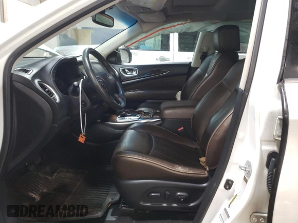 2014 Infiniti QX60 with VIN 5N1AL0MM5EC528868, listed as a Copart auction lot 44406045 with 126,198 mi miles and Salvage Title. Bid and sale history available at carsss.com. Image 7.