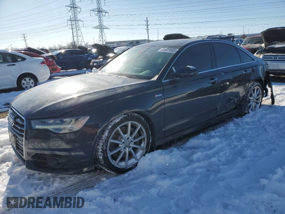 2017 Audi A6 Premium Plus z VIN WAUF2AFC8HN079330, wystawiony jako Copart lot #45033665 z przebiegiem 45 493 mil mil oraz Szkody całkowita. Historia ofert i sprzedaży dostępna na DreamBid. Obrazek 1.